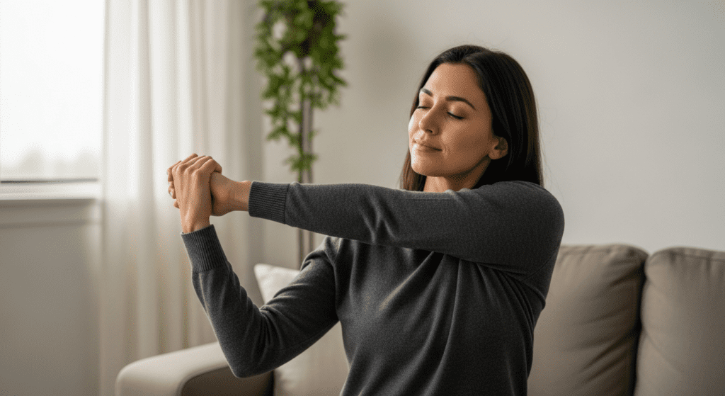 morning stretch ritual stress reduction