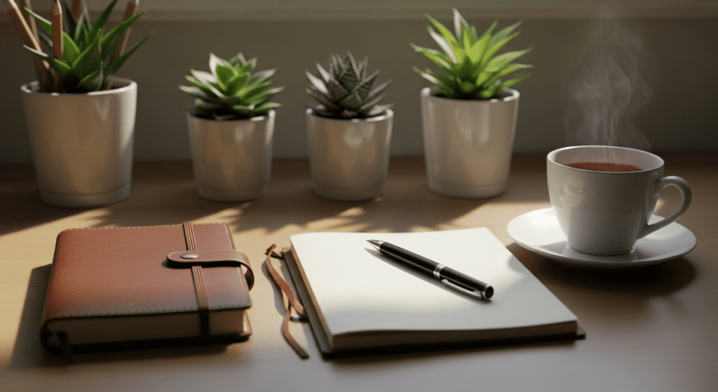 daily rituals workspace organization