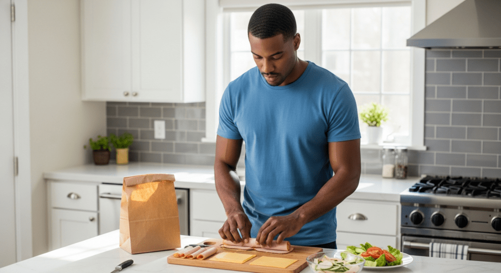 turkey rollups quick healthy breakfast