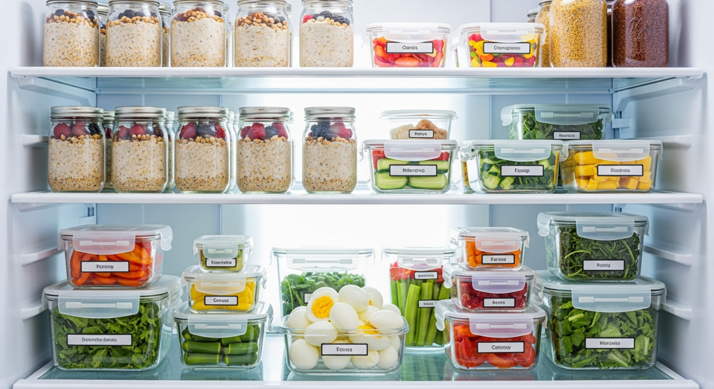 weekly breakfast prep busy adults