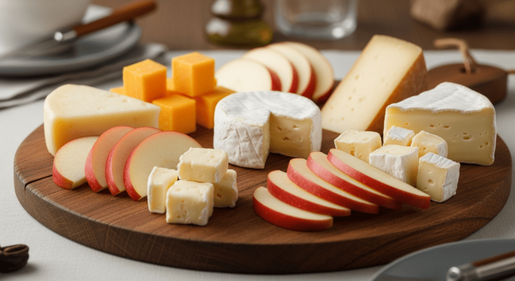 cheese stick apple slices evening snack high protein busy lifestyle