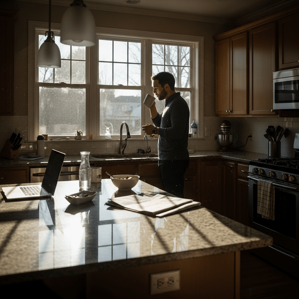 morning habits calm focus busy adults sunlight habit