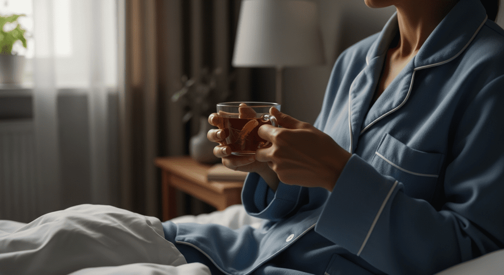 evening wind-down routine busy adults