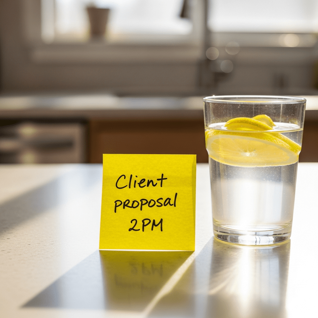 priority anchor morning habits calm focus