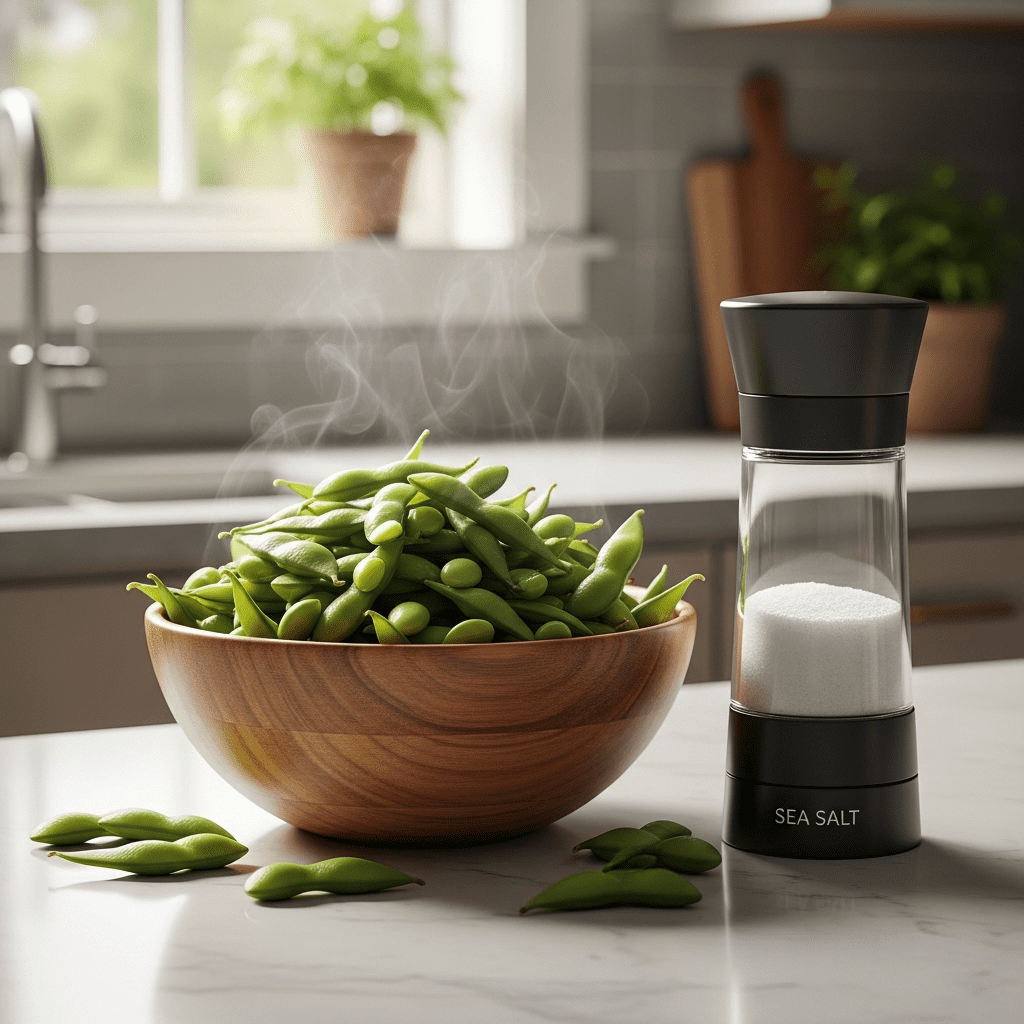 healthy low calorie edamame snack weight loss