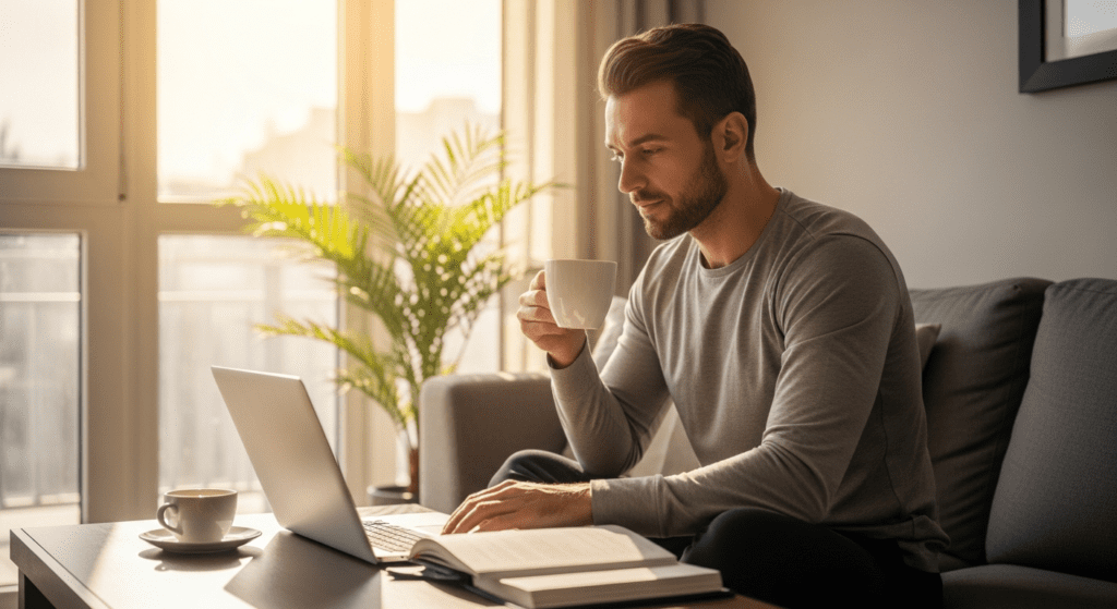 easy morning routine to boost energy for busy adults
