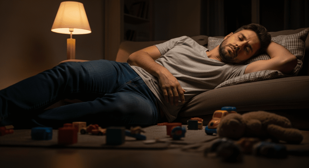 10 minute evening routine busy parent