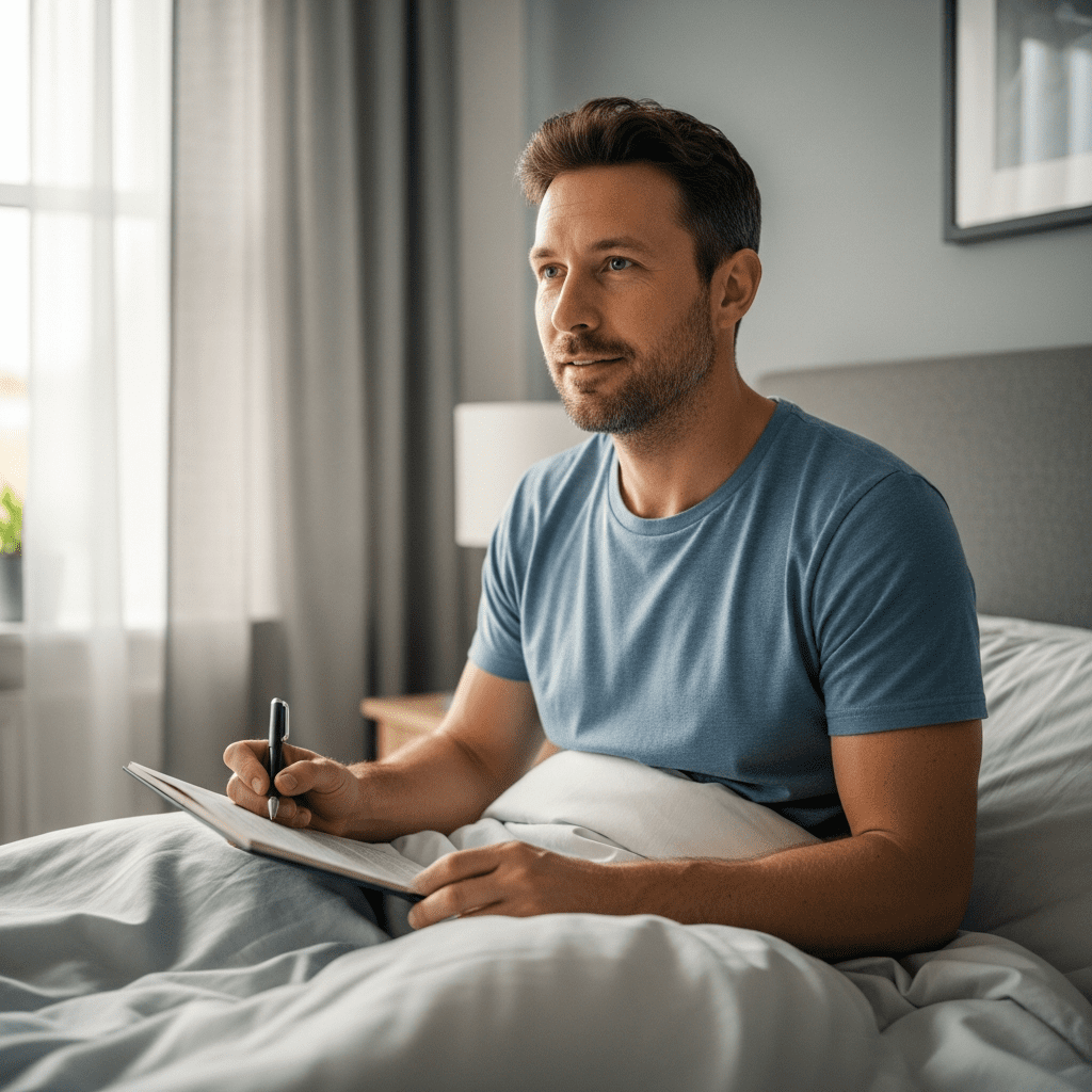 10 minute evening routine sleep results