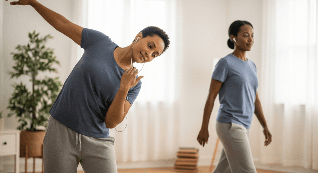 building small healthy habits into daily routine
