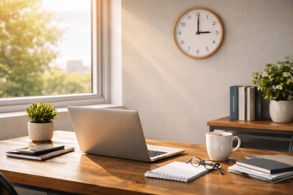 Natural afternoon energy dip caused by circadian rhythm around 3PM