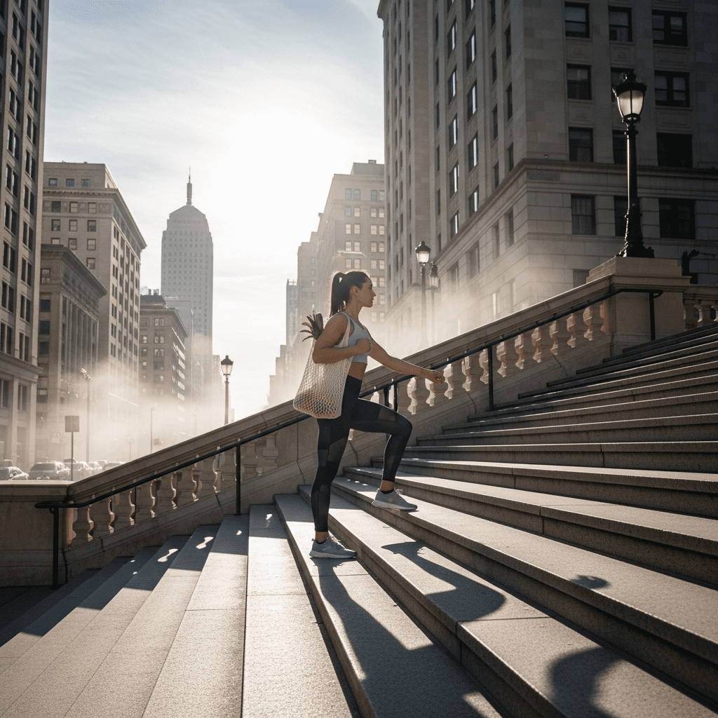 Stronger legs make daily tasks easier after 10-minute workouts