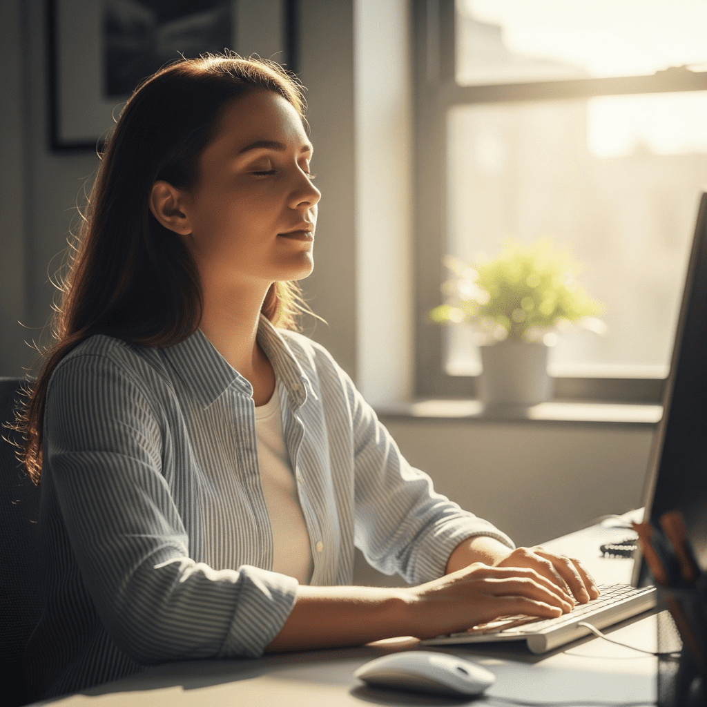 uick mindfulness break to restore focus and energy