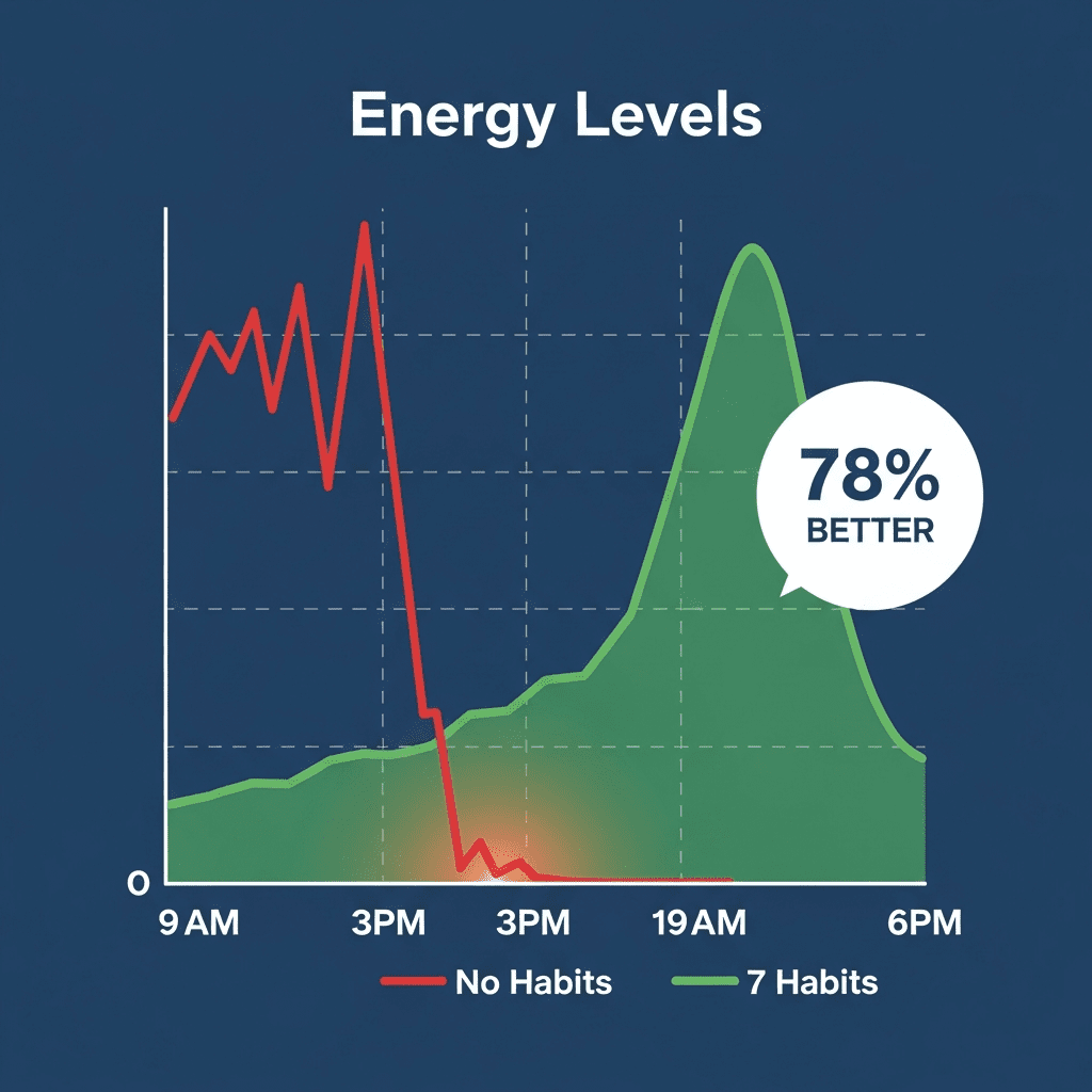 afternoon slump before after habits graph