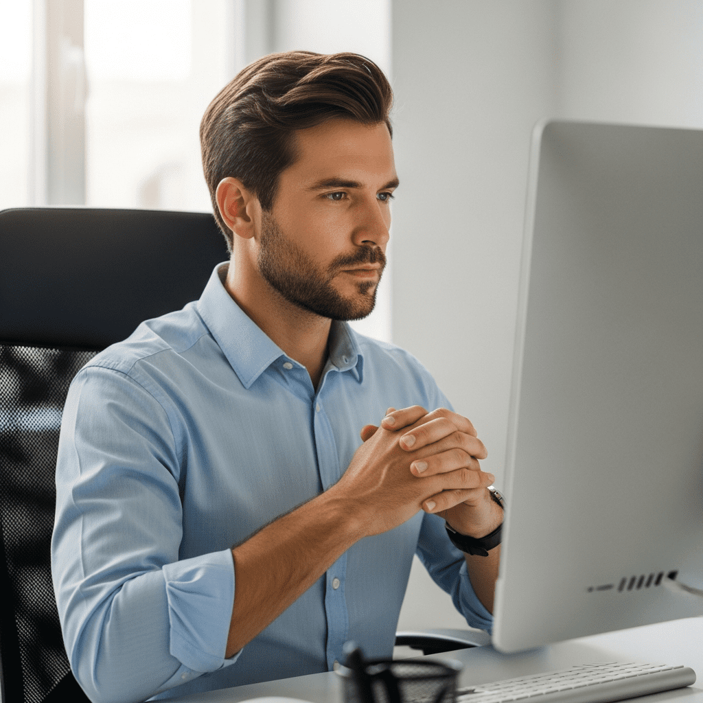 box breath anchor breathing office workers desk