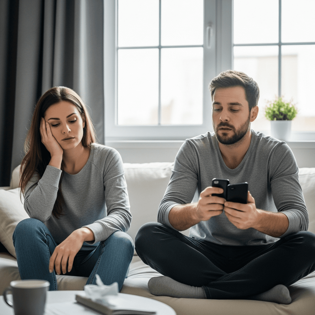 Busy adults feeling tired in the morning after skipping breakfast