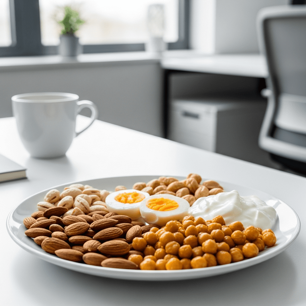 Protein-rich snacks to maintain energy during afternoon slump