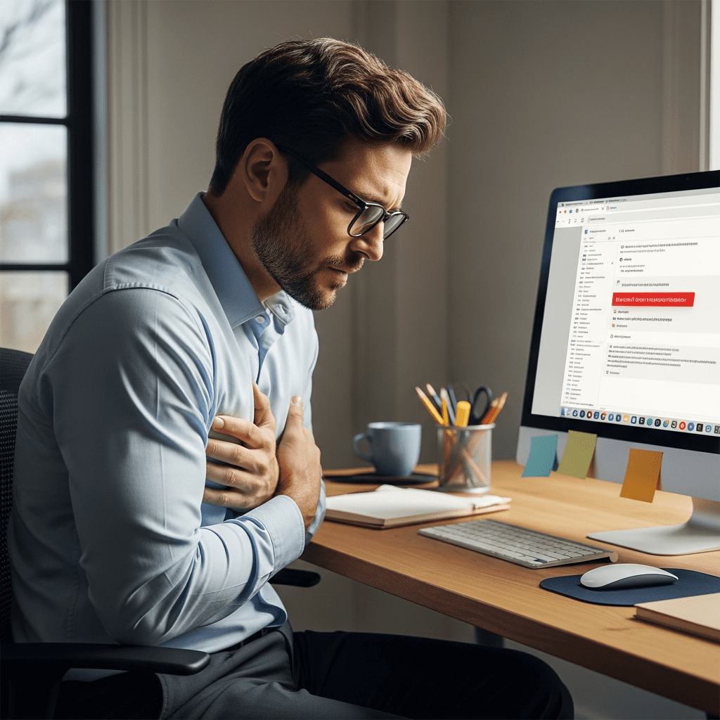 breathing exercises office workers desk stress mid-meeting