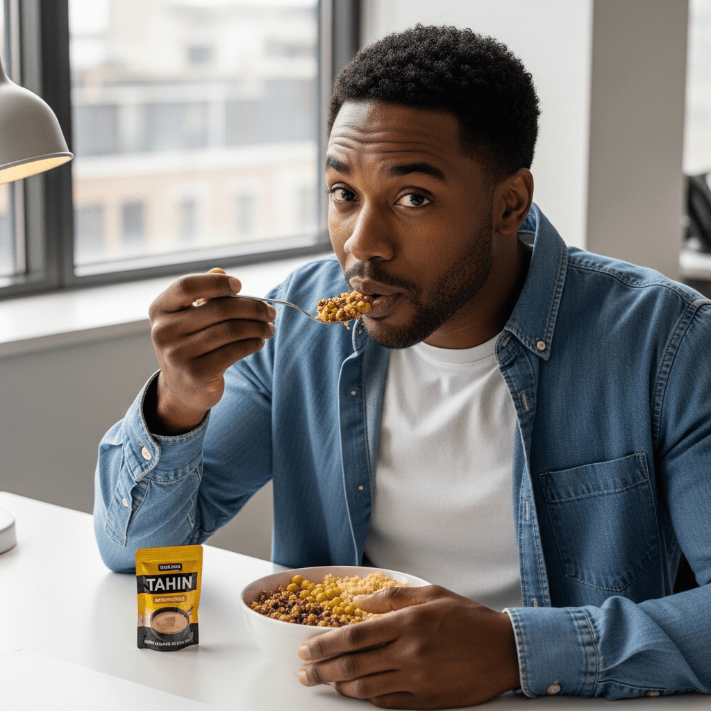 chickpea crunch bowl office workers lunch prep results