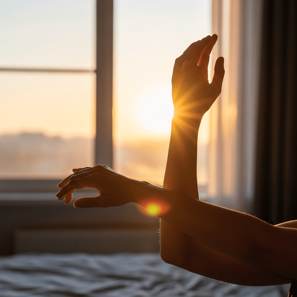 3 minute morning stretch routine arm circles