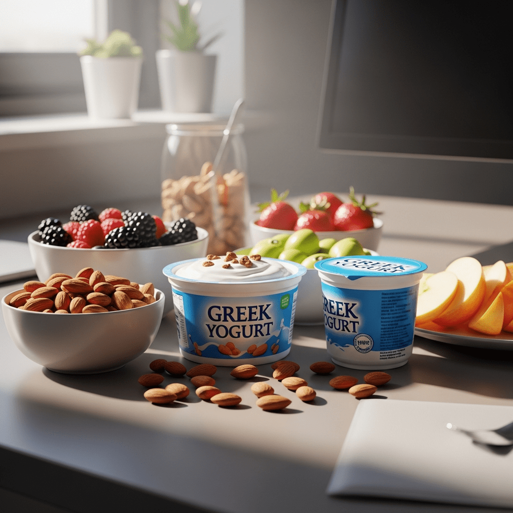 Healthy afternoon snacks to boost energy at work