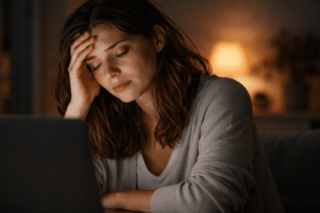 sleep deprivation increases fatigue after crying