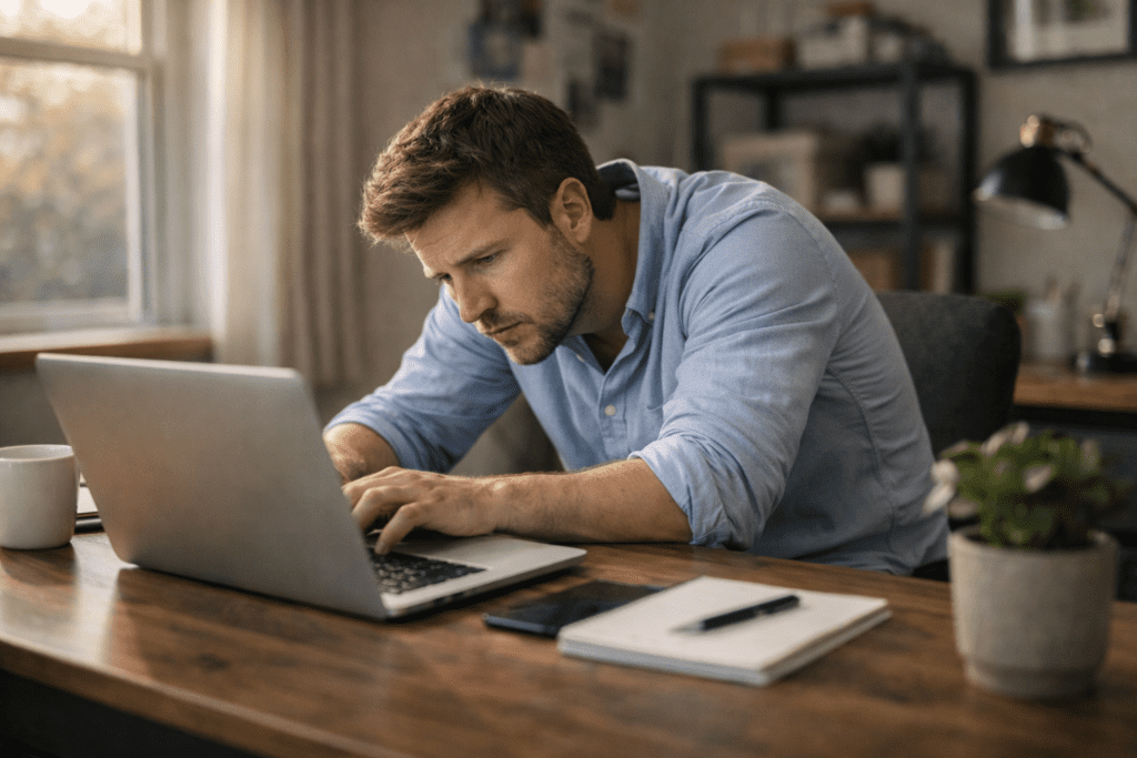 mental fatigue and brain fog during long sitting work