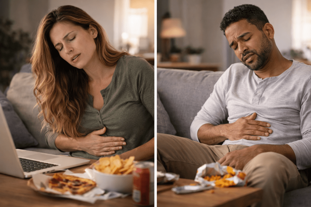 fatigue caused by blood sugar fluctuation after eating