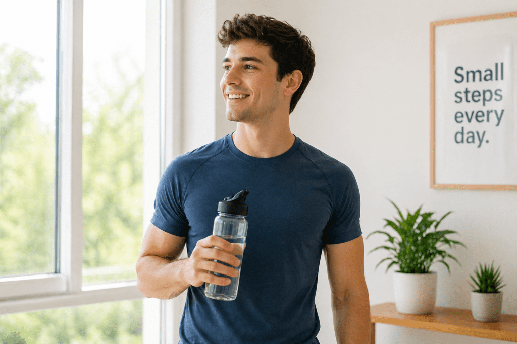 hydration helping reduce dizziness after standing