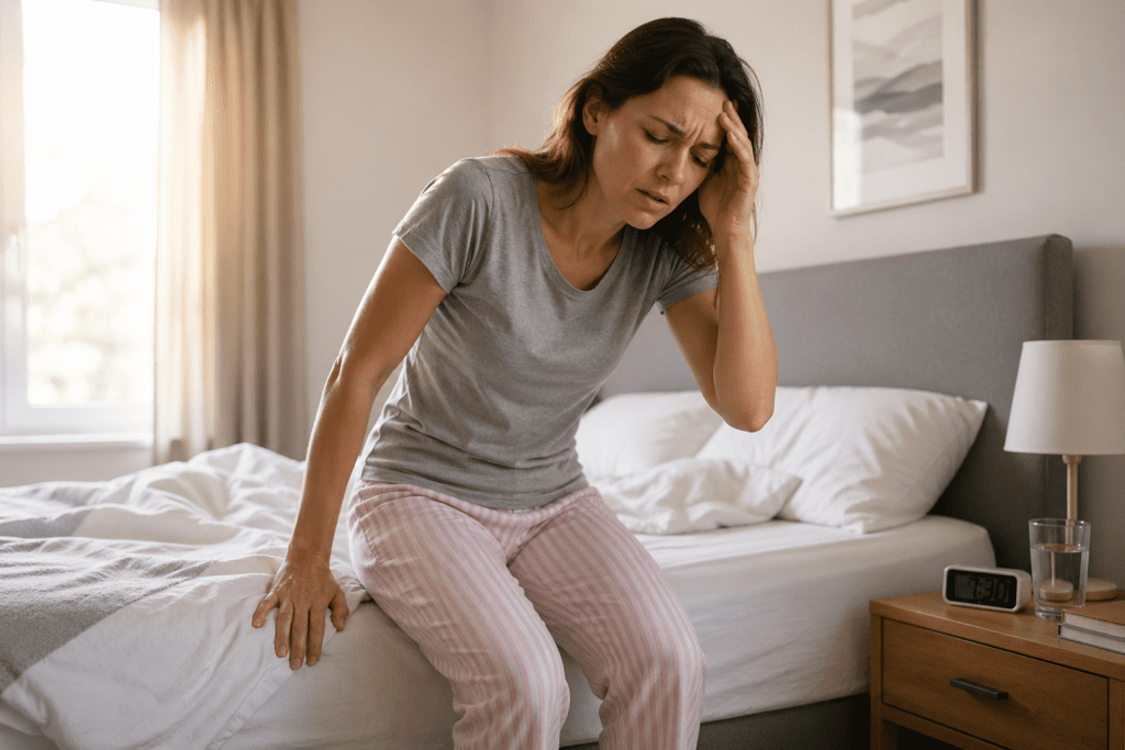 morning dizziness after getting out of bed