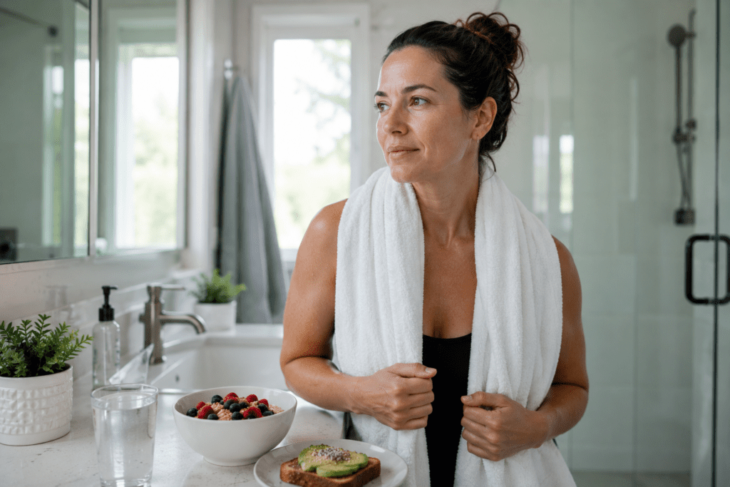 cold shower alertness compared with real energy habits
