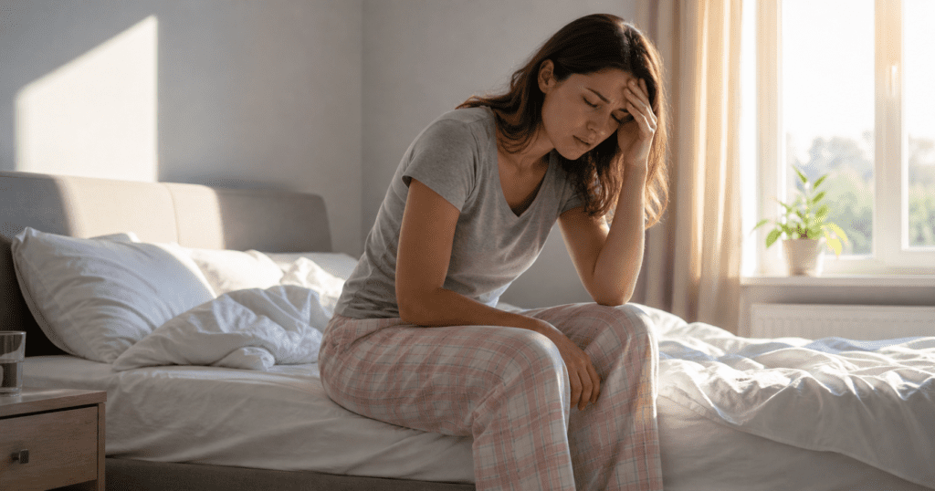 feeling dizzy when getting up from bed in the morning