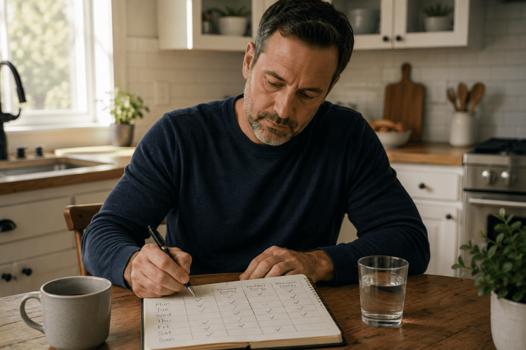 adult tracking sleep baseline and daytime energy