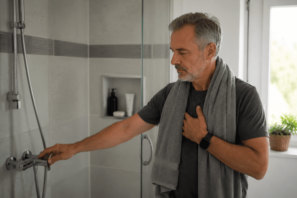 when to avoid cold showers for safety